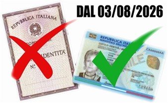 Scadenza validità Carte Identità CARTACEE